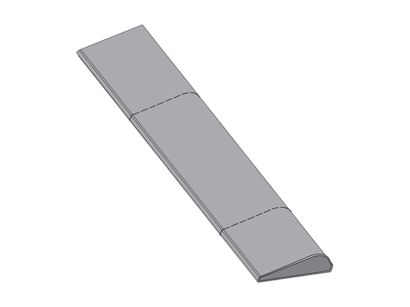 Anti-ligature perimeter gasketing profile