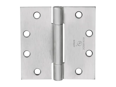 Commercial full mortise ball bearing door hinge