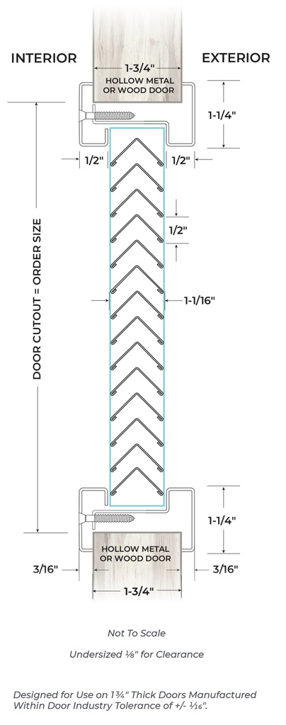 NGP L-700-RX Line Drawing