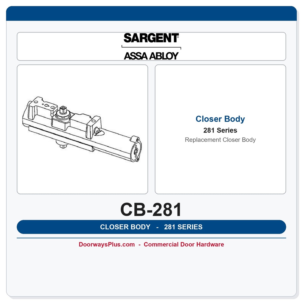 Sargent CB-281 previous card