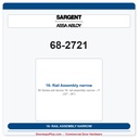 Sargent 68-2721 previous card