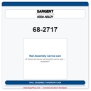 Sargent 68-2717 previous card