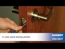 Sargent 11G37 LL Classroom Lever Lockset