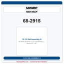 Sargent 68-2915 previous card