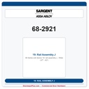 Sargent 68-2921 previous card