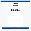 Sargent 68-5624 previous card