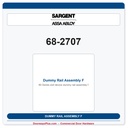 Sargent 68-2707 previous card