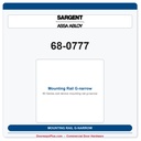 Sargent 68-0777 previous card