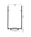 Pemko 221AV Extended Door Bottom with Vinyl Insert