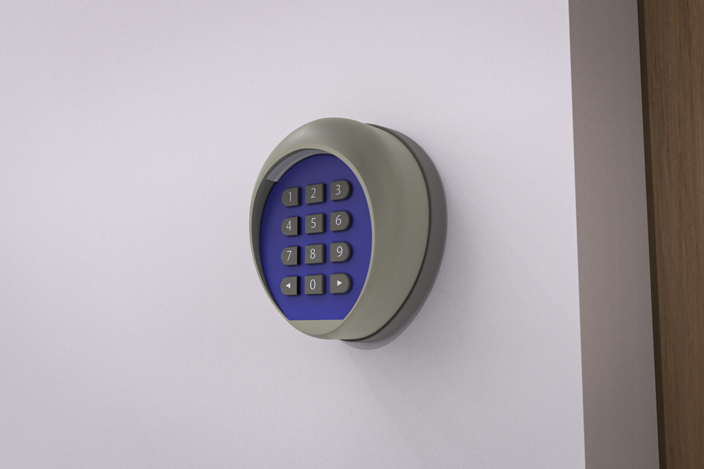 Pemko KP-PSLIDE PemkoMatic Battery Powered Keypad for PSLIDE Low Energy Automatic Sliding Door Operator 