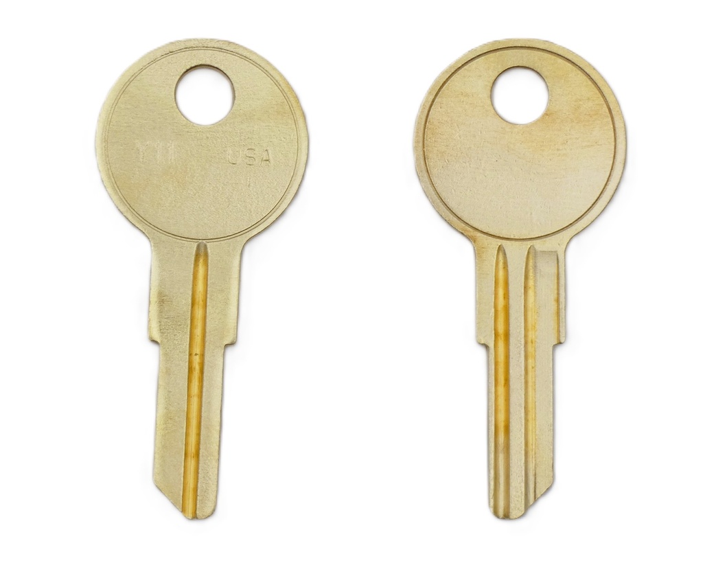 [KB-Y11-BR] Ilco Y11 BR YALE Key Blank-pkg10