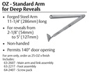 Sargent 1431 OZ Door Closer with Standard Arm for Deep Frame Reveals  
