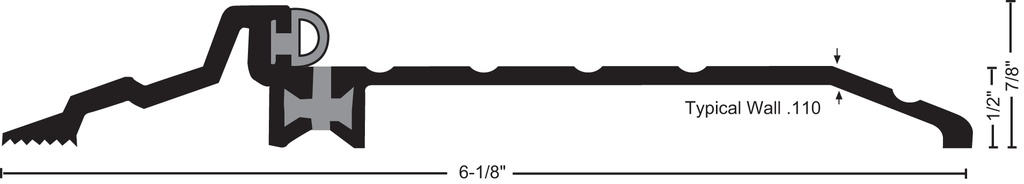 NGP 8436 Line Drawing