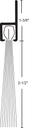 NGP H612DKB Line Drawing
