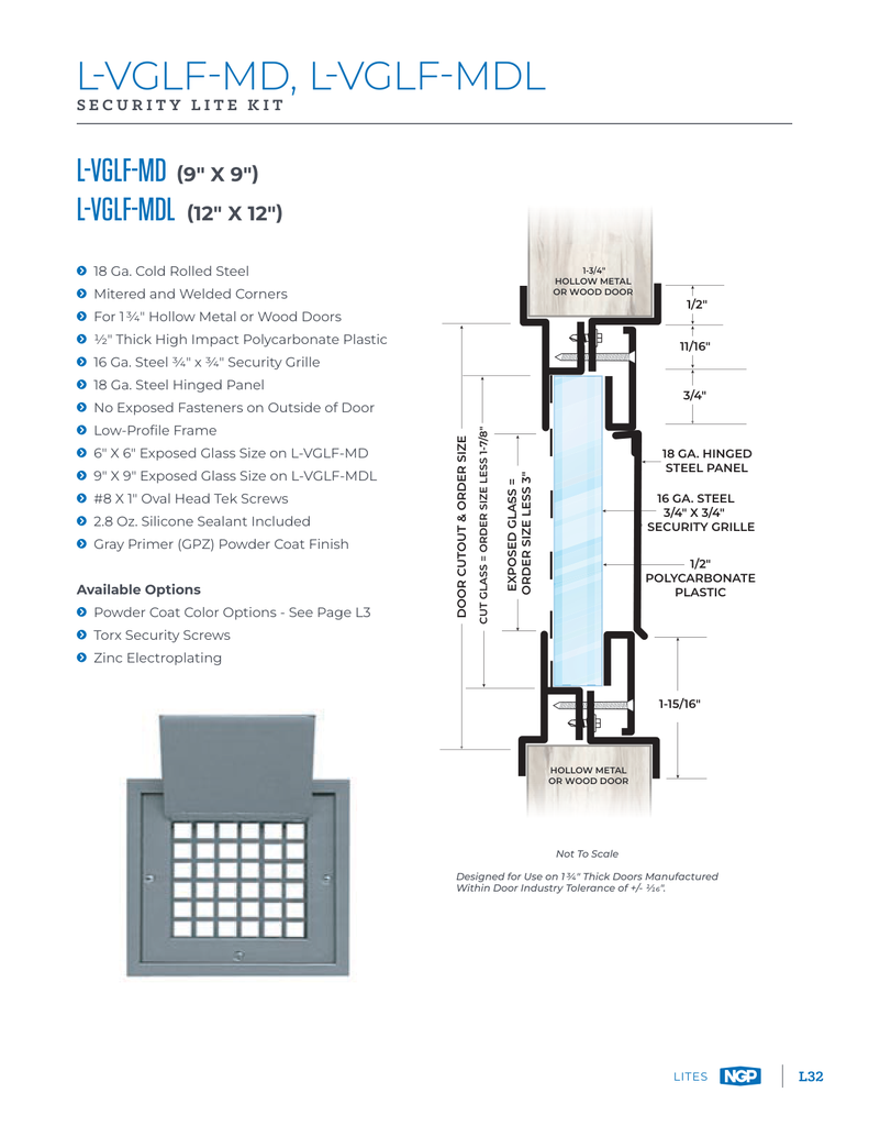NGP L-VGLF-MD Catalog