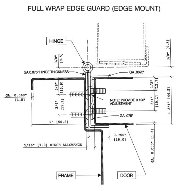 NGP SS305 Line Drawing