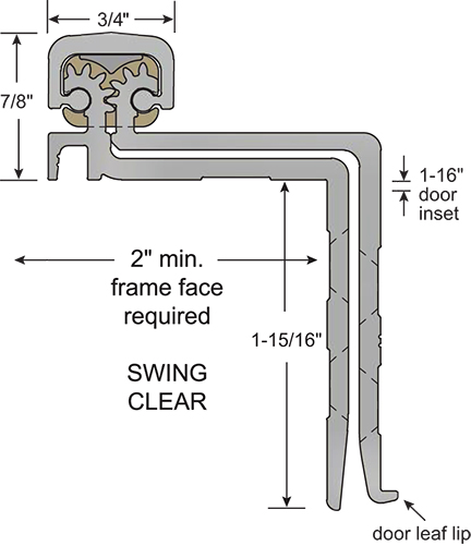 NGP HD4100DKB-LL Line Drawing
