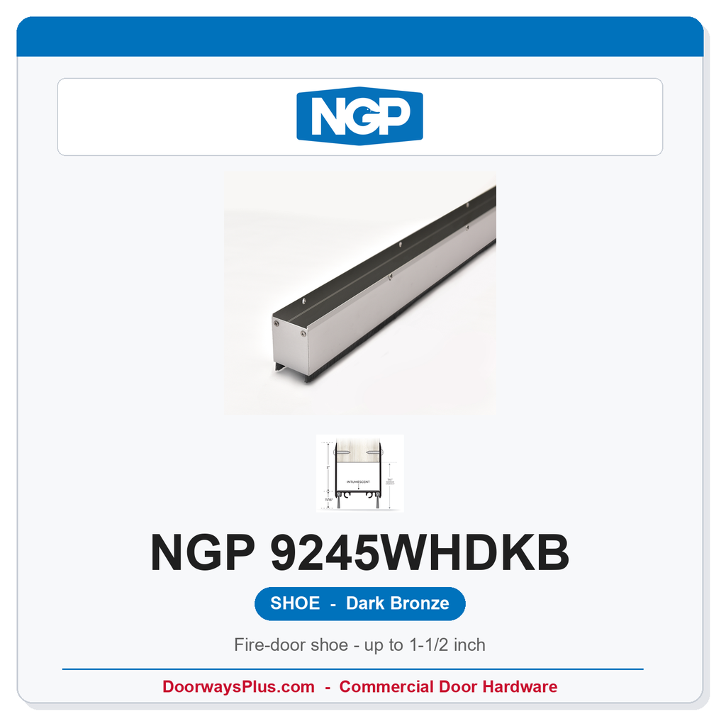 NGP 9245WHDKB Branded Card