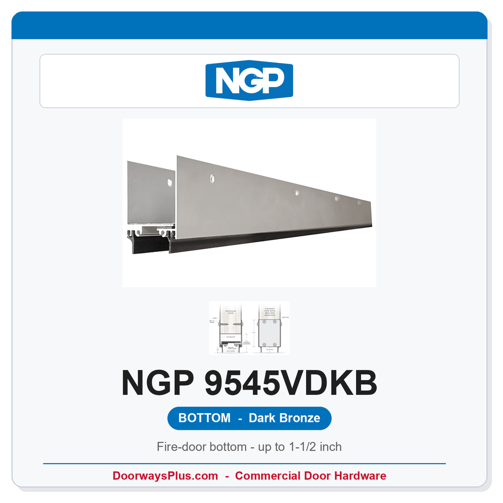NGP 9545VDKB Branded Card