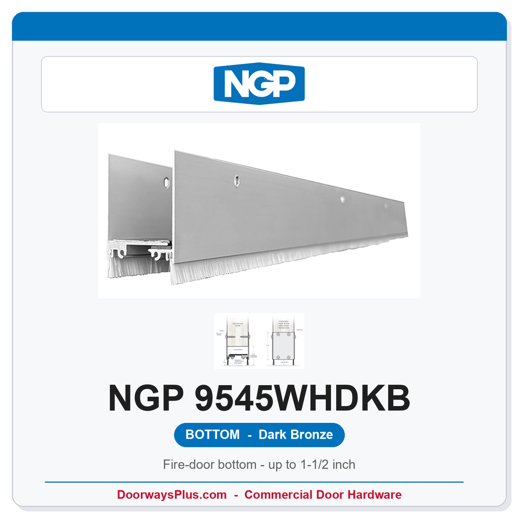 NGP 9545WHDKB Branded Card