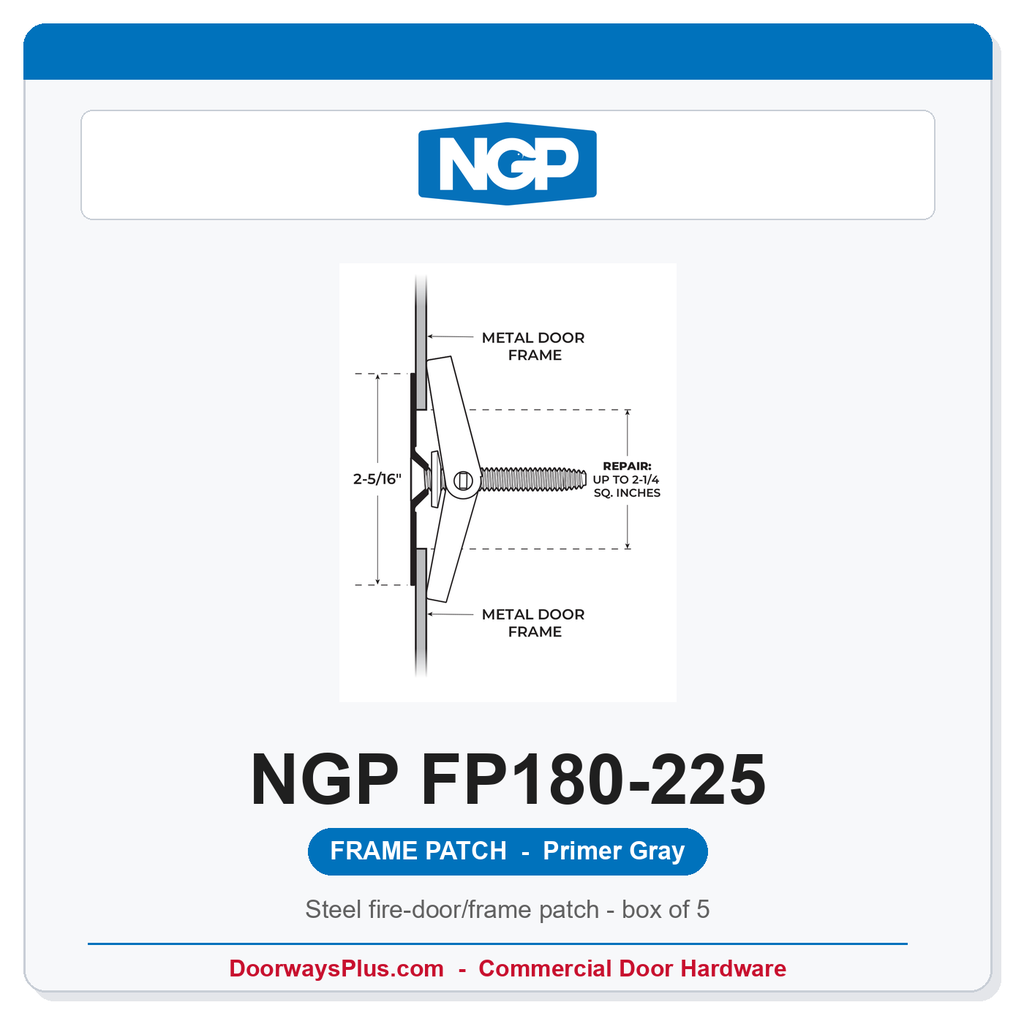 NGP FP180-225 Branded Card