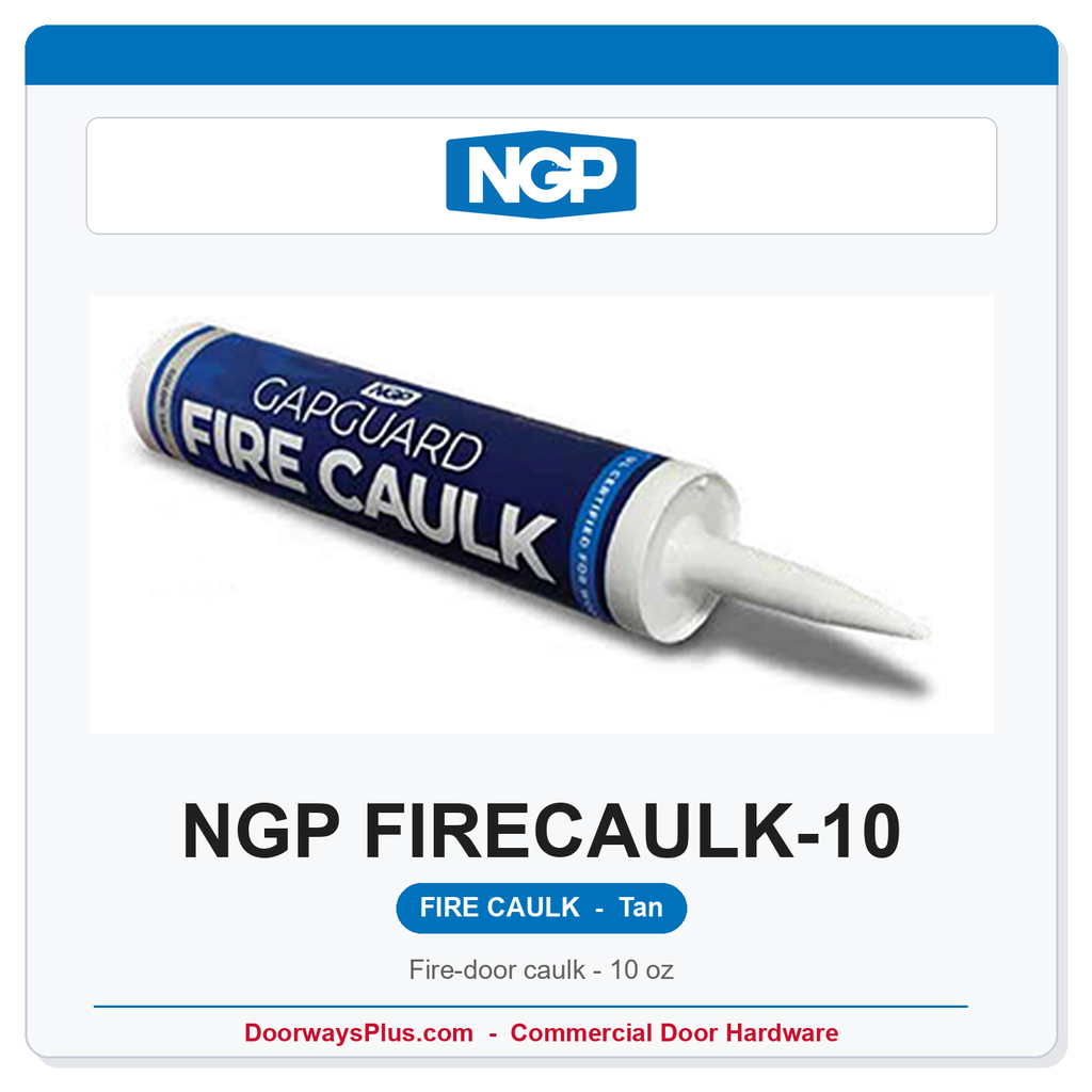NGP FIRECAULK-10 Branded Card