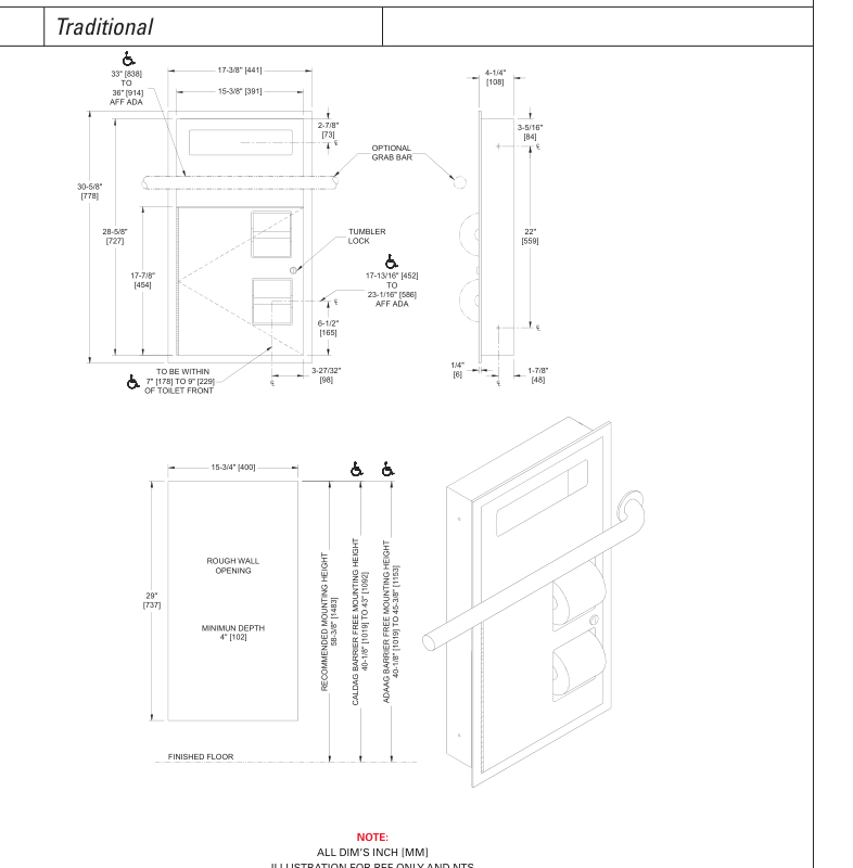 ASI 10-0485 Line Drawing