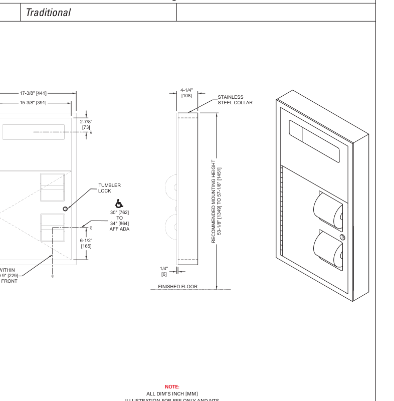 ASI 10-0486 Line Drawing
