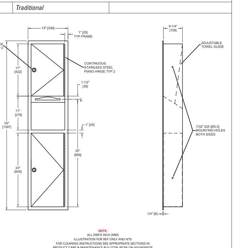 ASI 10-0467 Line Drawing