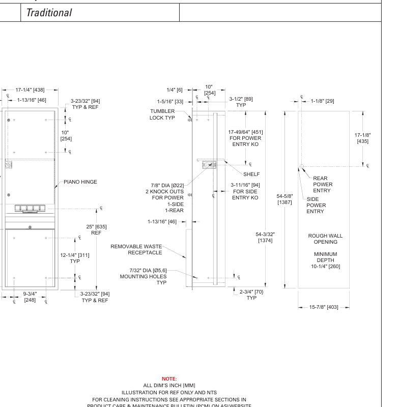 ASI 10-046921AC Line Drawing
