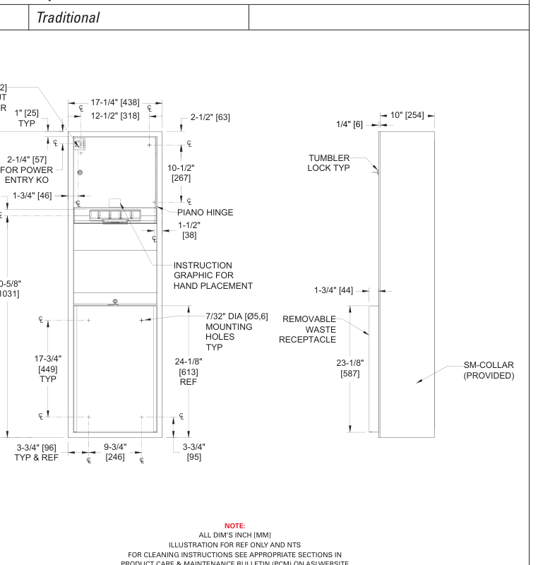 ASI 10-04692AC-9 Line Drawing