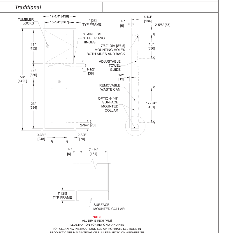 ASI 10-04697-9 Line Drawing