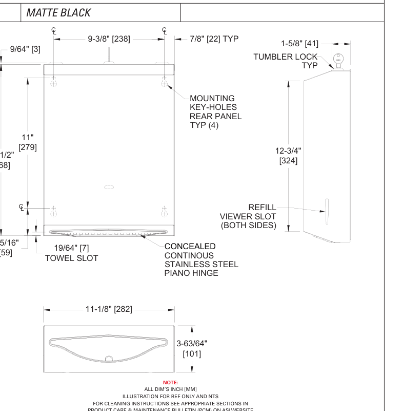 ASI 10-0210-41 Line Drawing