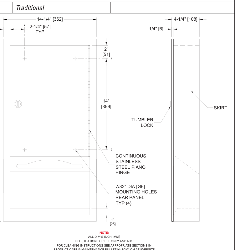 ASI 10-0452-9 Line Drawing