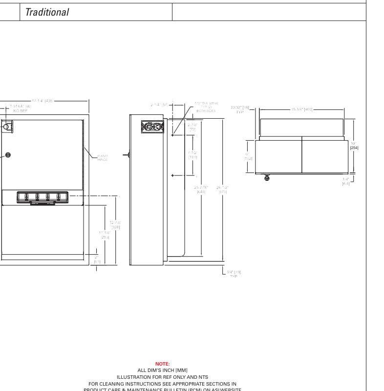 ASI 10-045210AC-6 Line Drawing