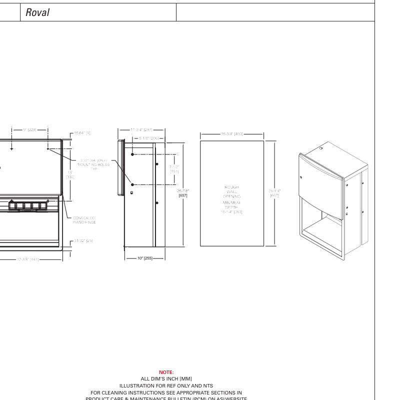 ASI 10-204523A Line Drawing