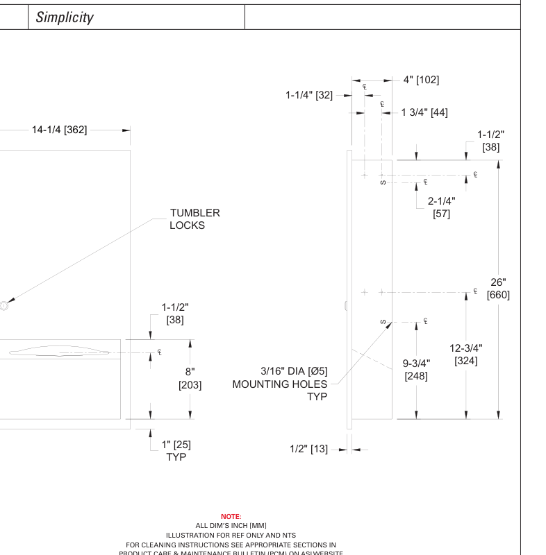 ASI 10-6452 Line Drawing