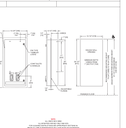 ASI 10-0464-50 Line Drawing