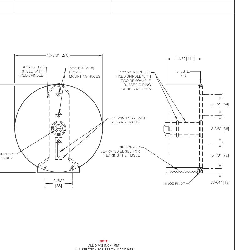 ASI 10-0042-41 Line Drawing