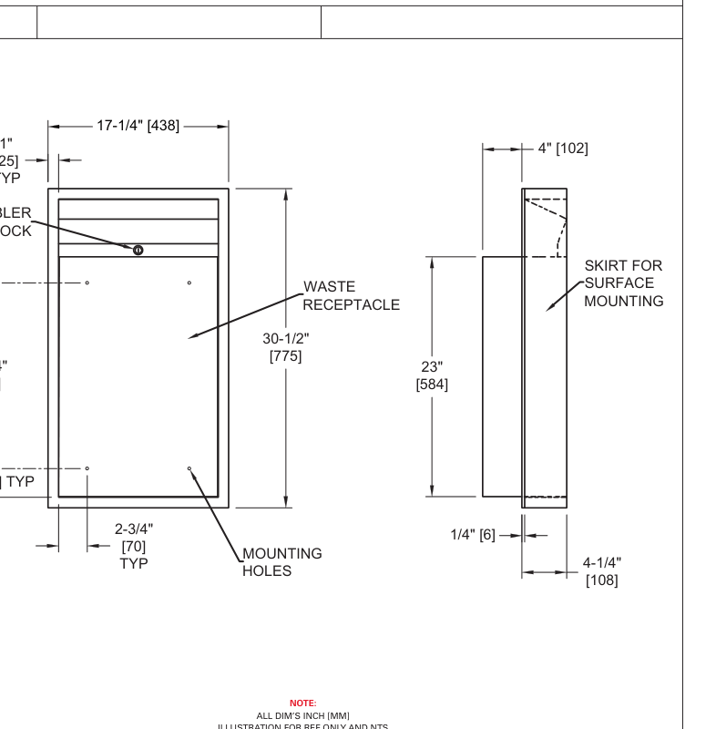ASI 10-0458-9 Line Drawing