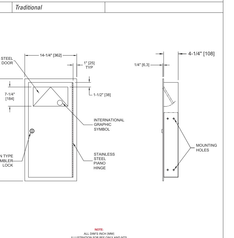 ASI 10-04733 Line Drawing