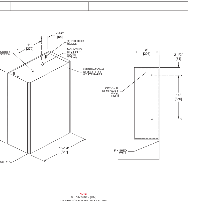 ASI 10-0826 Line Drawing