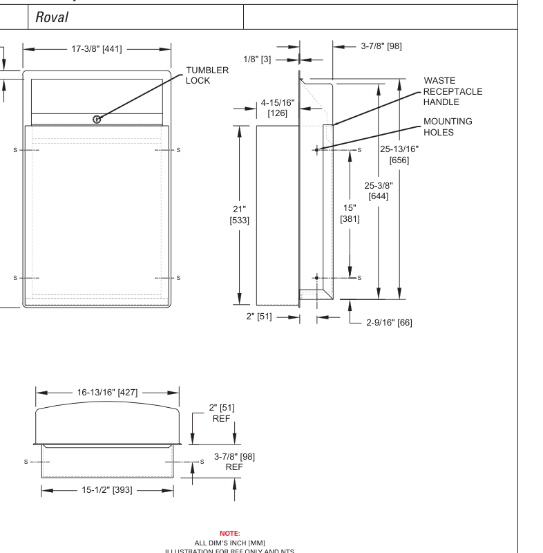 ASI 10-20458 Line Drawing
