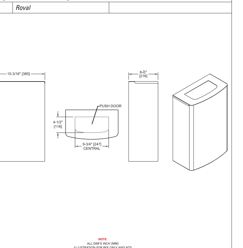 ASI 10-20826-T Line Drawing