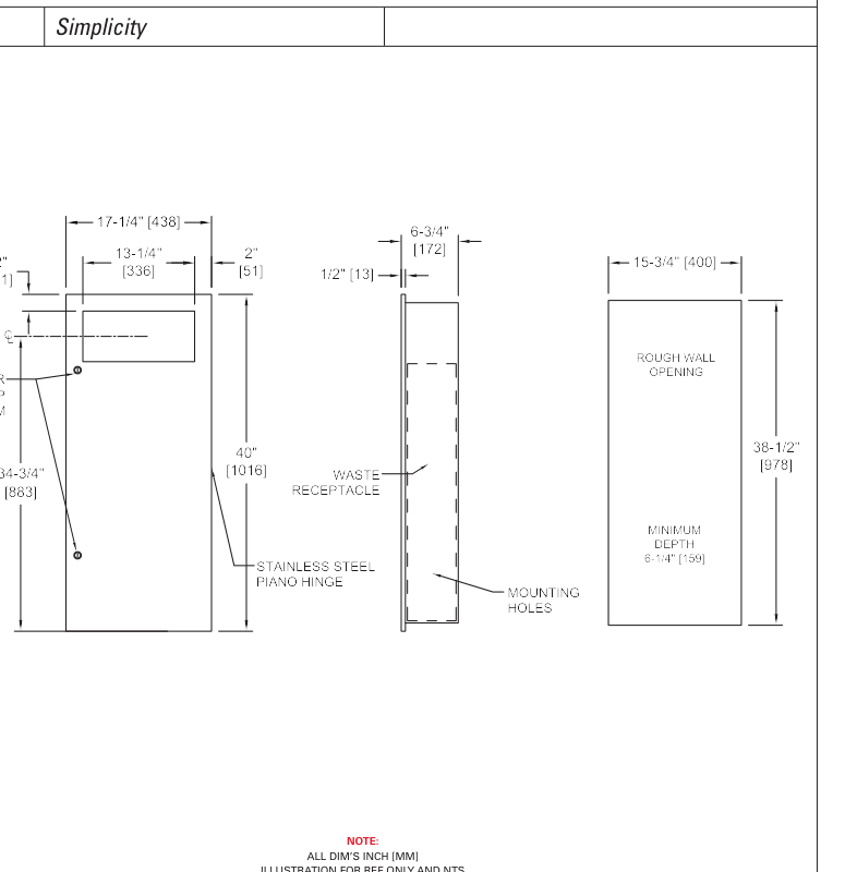 ASI 10-6474 Line Drawing