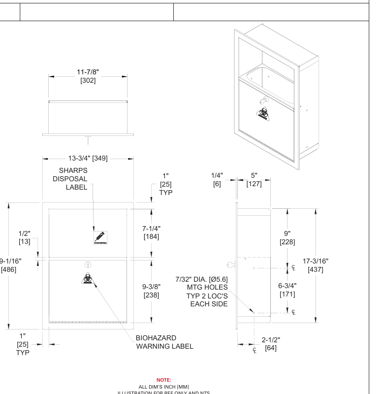ASI 10-0548 Line Drawing
