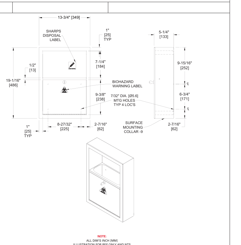 ASI 10-0548-9 Line Drawing