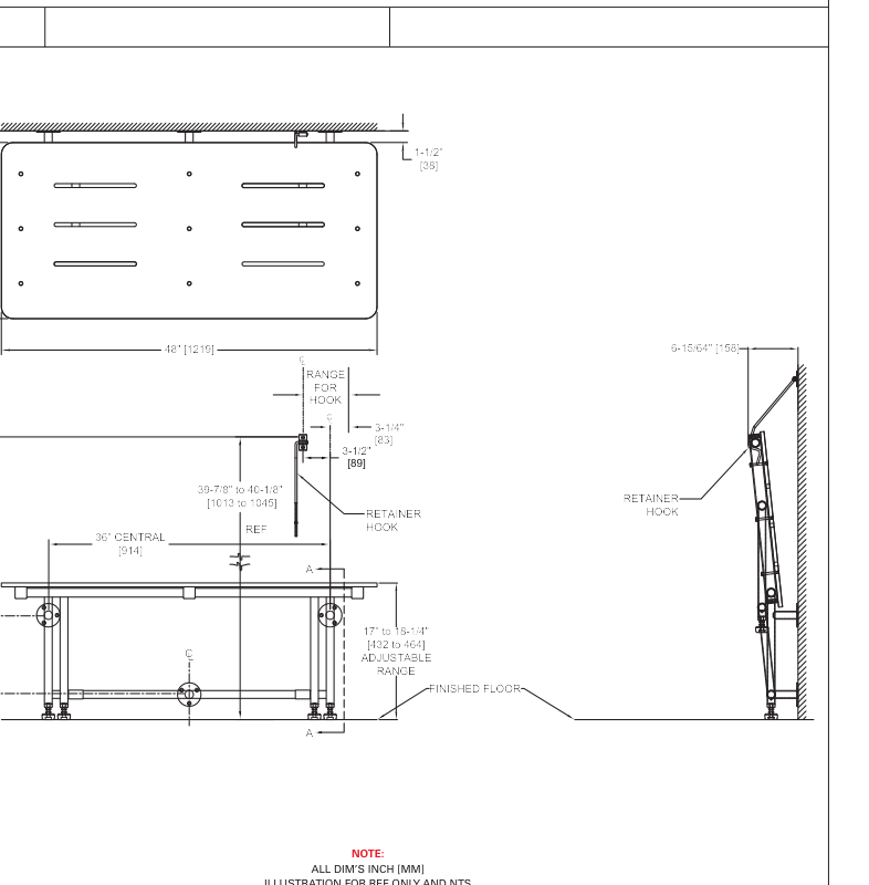 ASI 10-8209 Line Drawing
