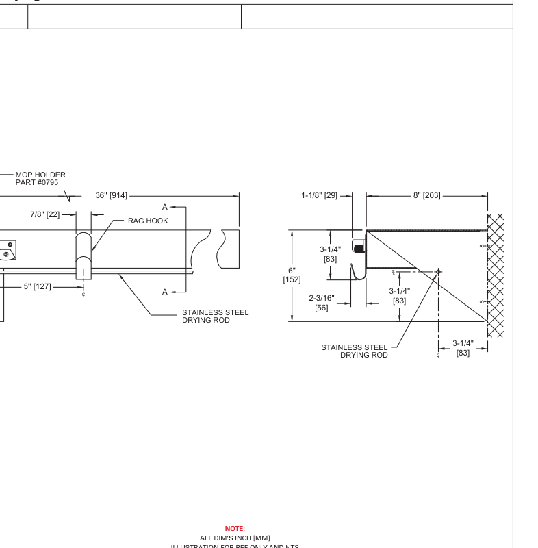 ASI 10-1315-4 Line Drawing