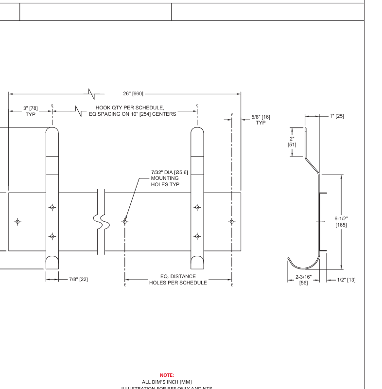 ASI 10-1307-3 Line Drawing